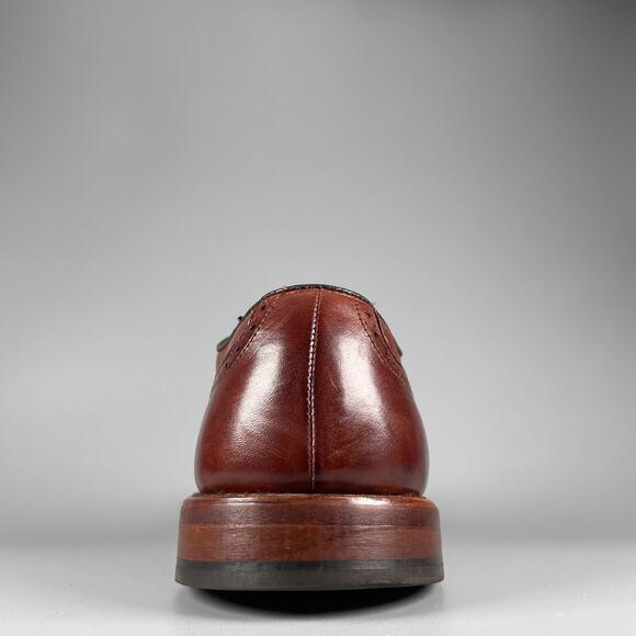 Amputee Right Allen Edmonds Birmingham Mens 10D BrownLeather Wingtip Oxford Shoe